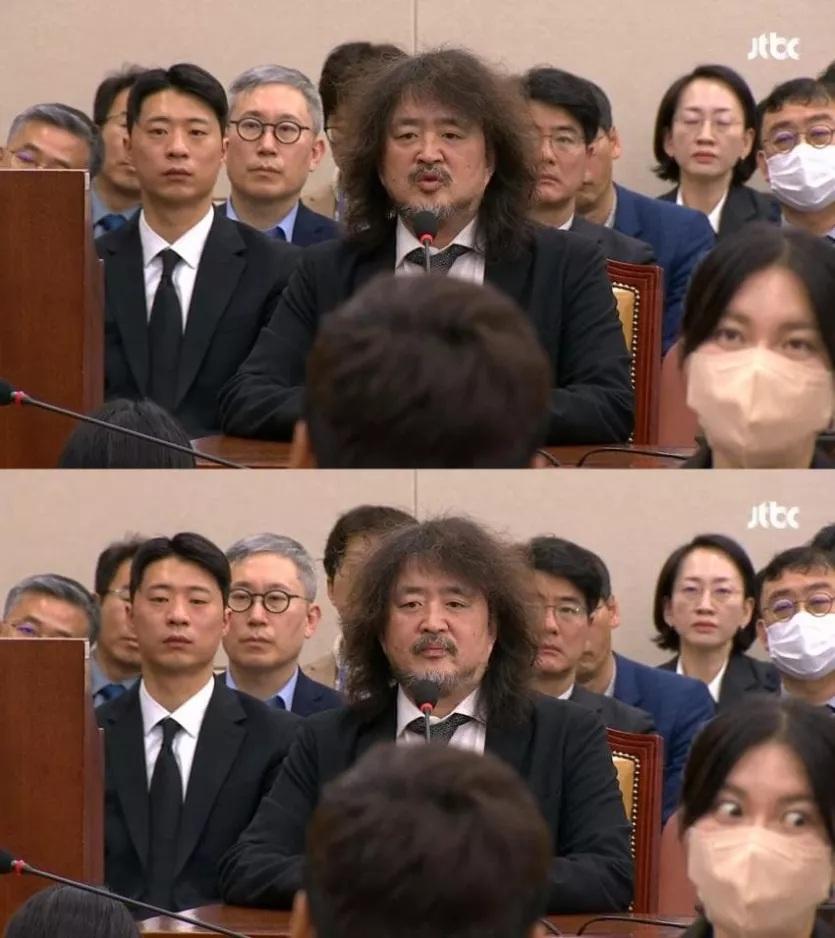 김어준 증언 내용에 놀라는 속기사 언니
