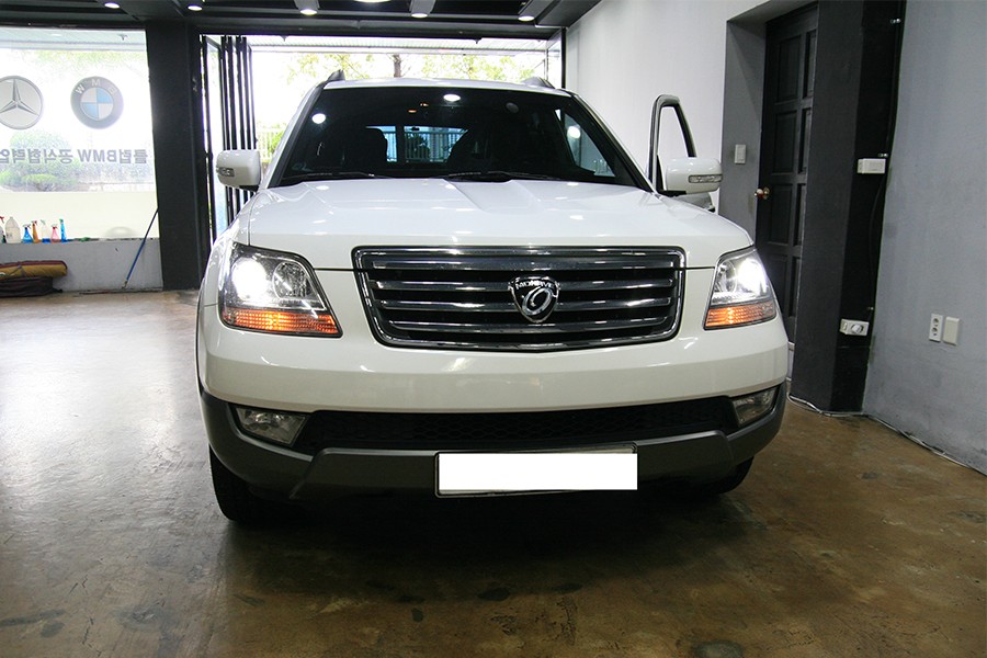 울산 LED 전조등 ( 합법 , 인증 LED라이트 교체 )  / 기아 모하비