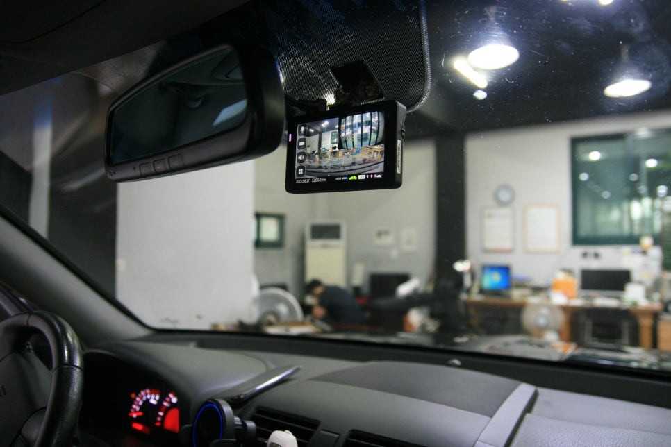 울산  LED 전조등 교체 ( 모하비 국토부 인증 합법 LED전조등 및 블랙박스 )