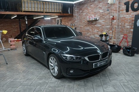 동탄랩핑 BMW 4시리즈 락그레이 인기있는 색상 시공 / 경기 화성