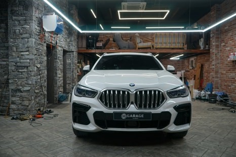 동탄랩핑 X6 남자의 색깔 사틴블랙으로 전체랩핑 / 경기 화성