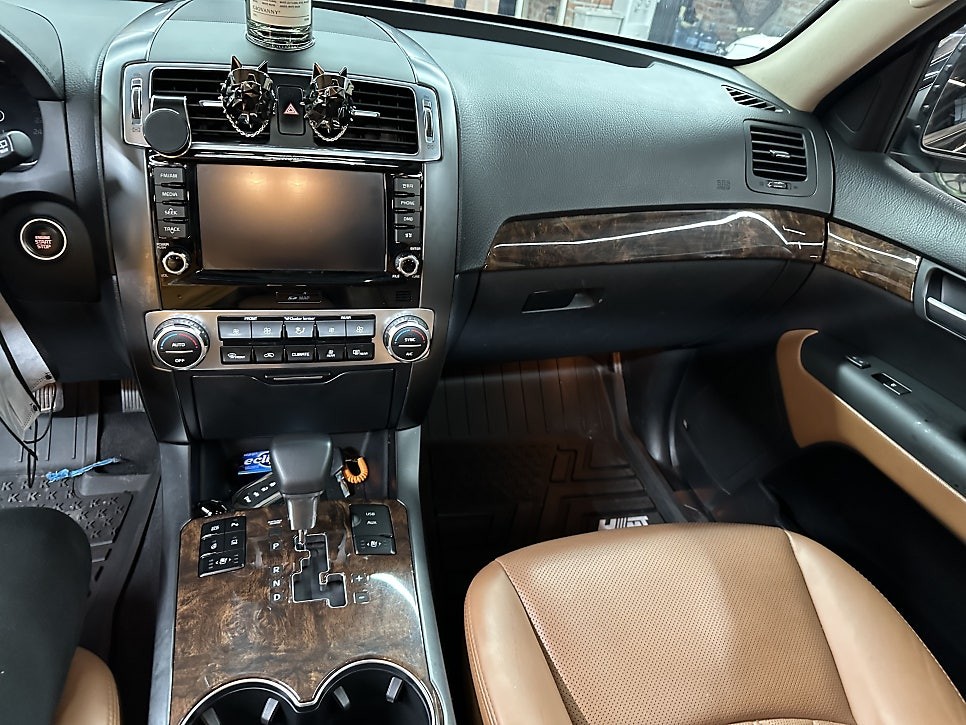 화성랩핑 더뉴 모하비 크롬죽이기와 실내 카본 우드죽이기 / 경기 화성