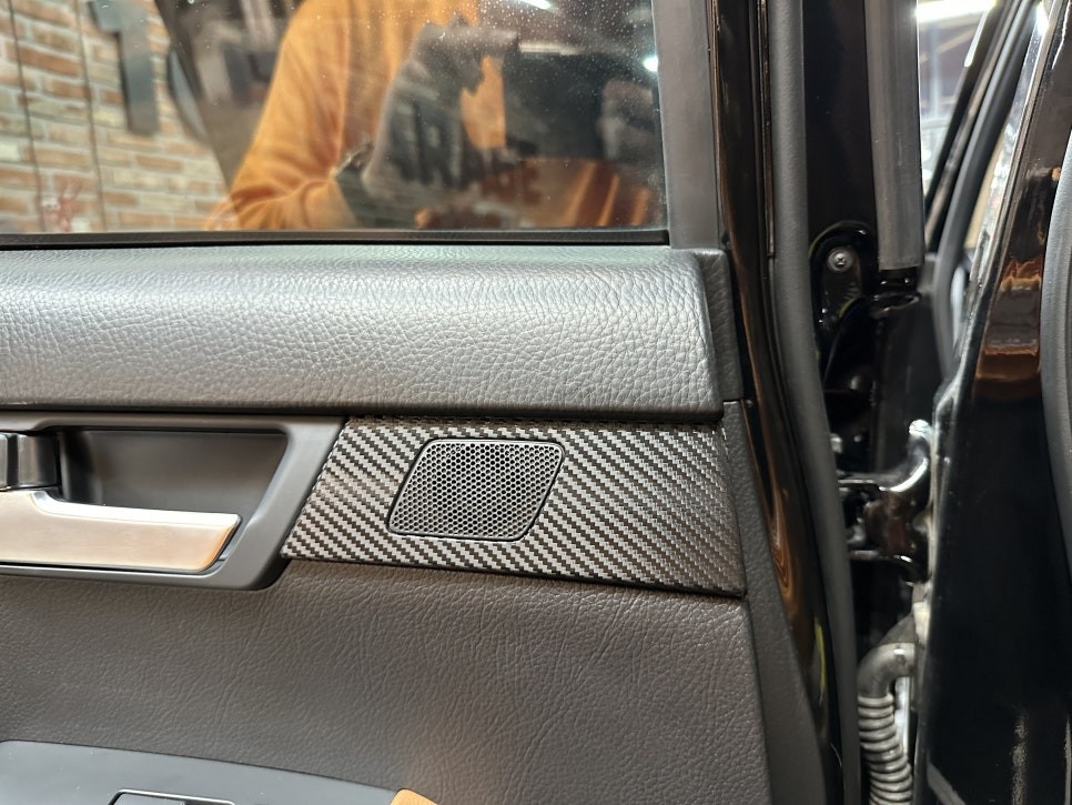 화성랩핑 더뉴 모하비 크롬죽이기와 실내 카본 우드죽이기 / 경기 화성