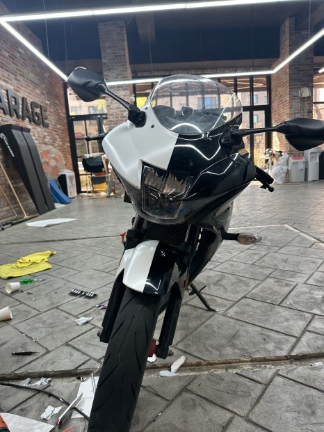 동탄랩핑 스즈키GSX-R125 아수라 랩핑하기 흰색무광으로 포스업하기 / 경기 화성