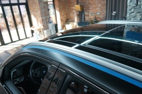 동탄랩핑 X6 남자의 색깔 사틴블랙으로 전체랩핑 / 경기 화성