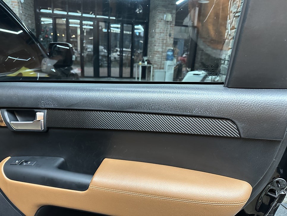 화성랩핑 더뉴 모하비 크롬죽이기와 실내 카본 우드죽이기 / 경기 화성