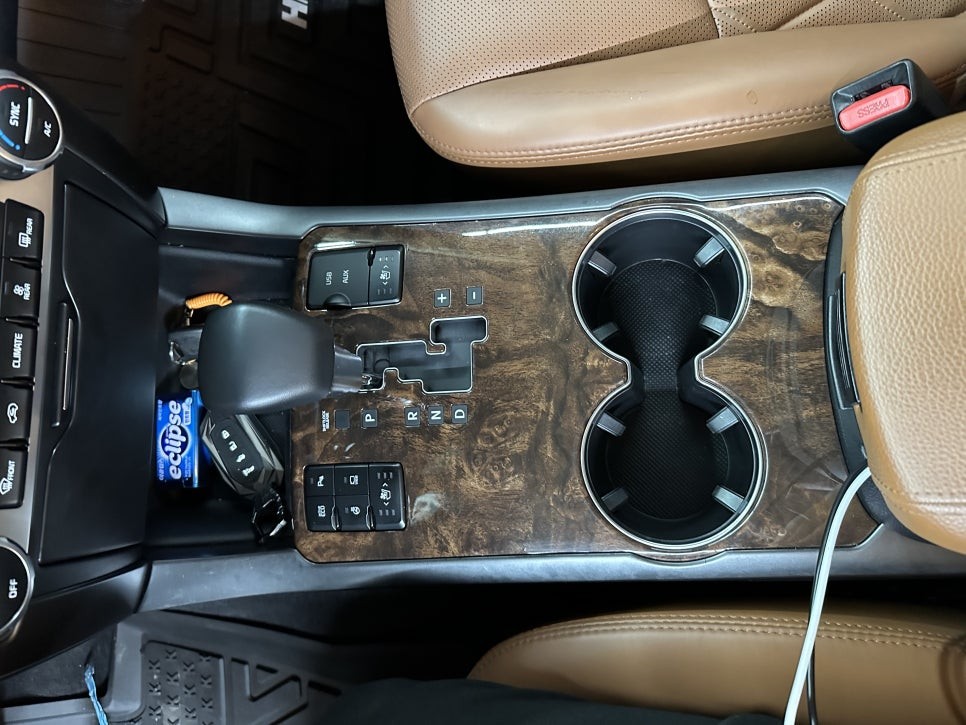 화성랩핑 더뉴 모하비 크롬죽이기와 실내 카본 우드죽이기 / 경기 화성