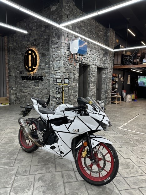 동탄랩핑 스즈키GSX-R125 아수라 랩핑하기 흰색무광으로 포스업하기 / 경기 화성