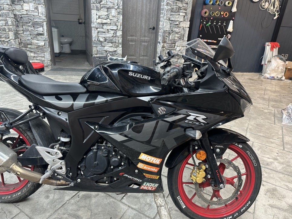 동탄랩핑 스즈키GSX-R125 아수라 랩핑하기 흰색무광으로 포스업하기 / 경기 화성