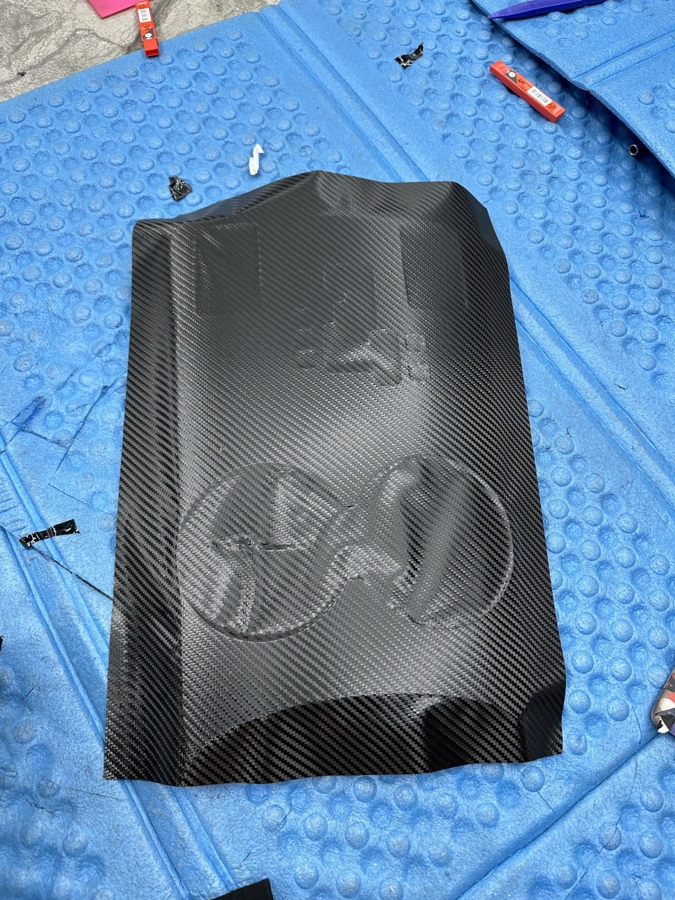 화성랩핑 더뉴 모하비 크롬죽이기와 실내 카본 우드죽이기 / 경기 화성