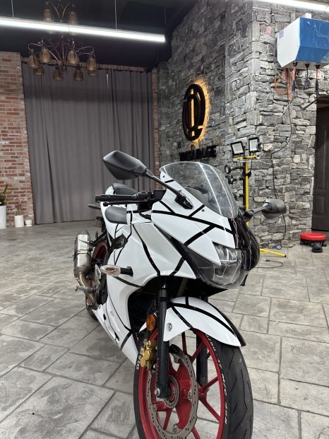동탄랩핑 스즈키GSX-R125 아수라 랩핑하기 흰색무광으로 포스업하기 / 경기 화성