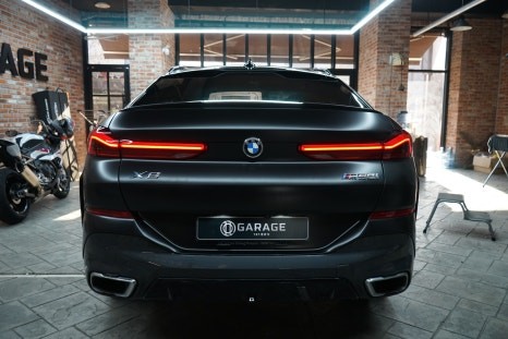 동탄랩핑 X6 남자의 색깔 사틴블랙으로 전체랩핑 / 경기 화성