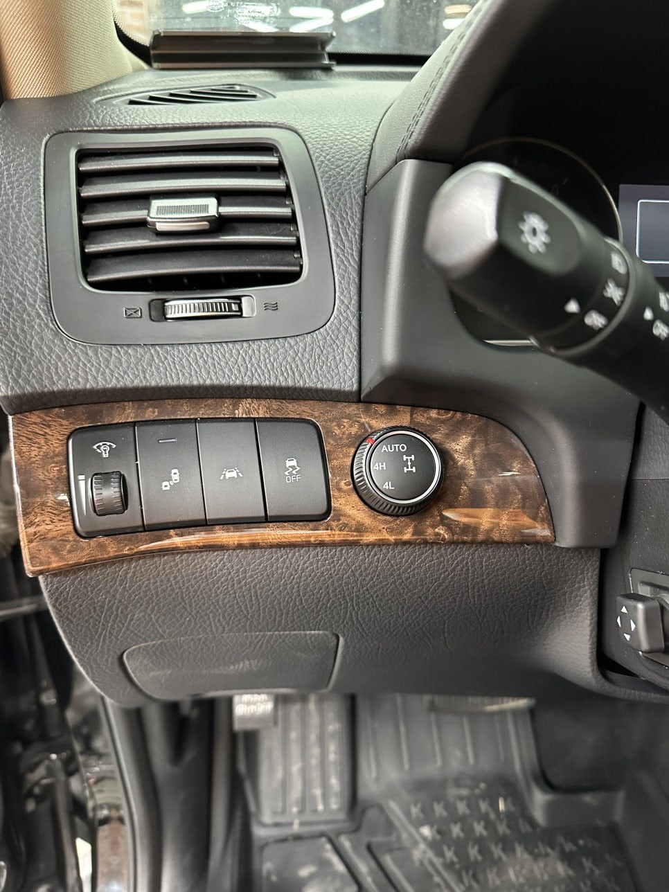 화성랩핑 더뉴 모하비 크롬죽이기와 실내 카본 우드죽이기 / 경기 화성