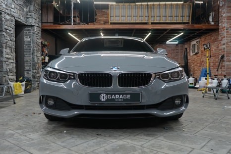 동탄랩핑 BMW 4시리즈 락그레이 인기있는 색상 시공 / 경기 화성