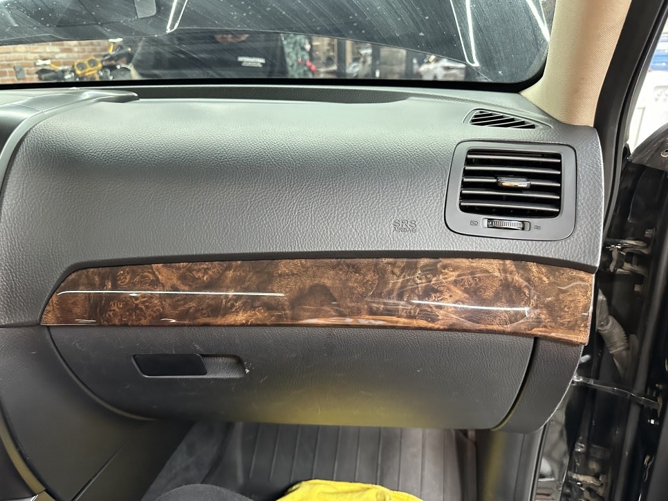 화성랩핑 더뉴 모하비 크롬죽이기와 실내 카본 우드죽이기 / 경기 화성