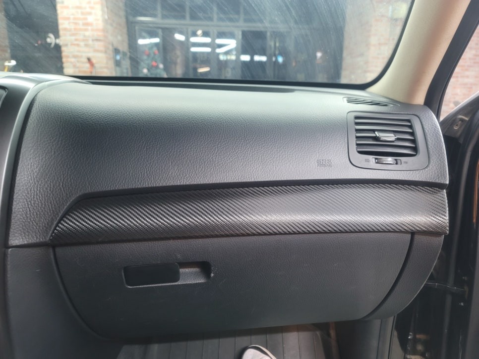 화성랩핑 더뉴 모하비 크롬죽이기와 실내 카본 우드죽이기 / 경기 화성