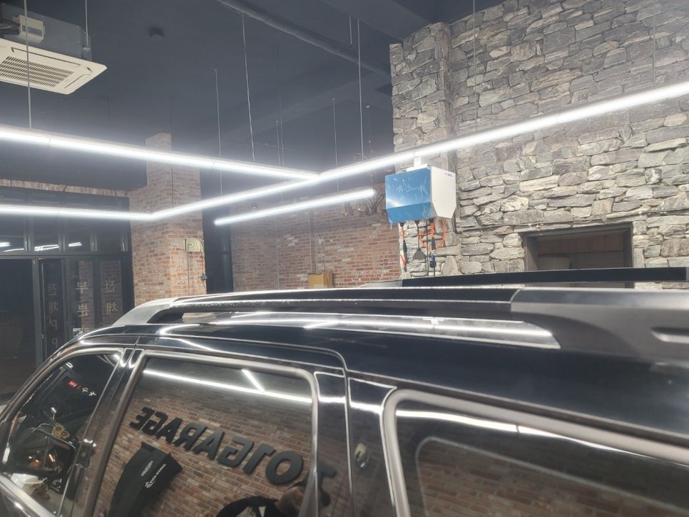 화성랩핑 더뉴 모하비 크롬죽이기와 실내 카본 우드죽이기 / 경기 화성