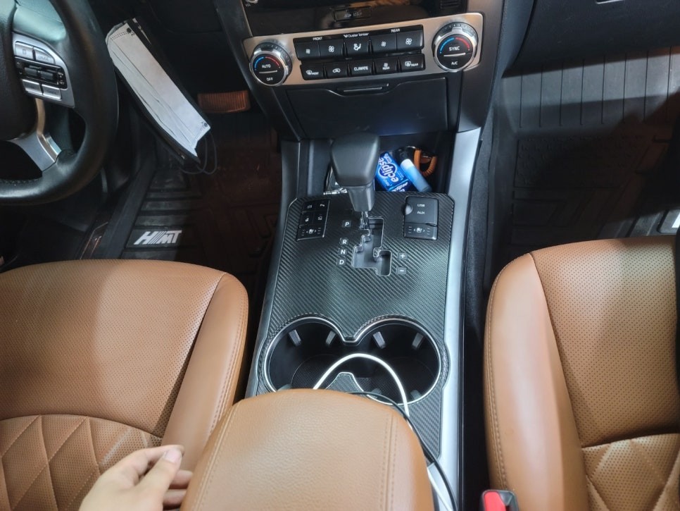 화성랩핑 더뉴 모하비 크롬죽이기와 실내 카본 우드죽이기 / 경기 화성