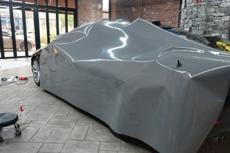 동탄랩핑 BMW 4시리즈 락그레이 인기있는 색상 시공 / 경기 화성