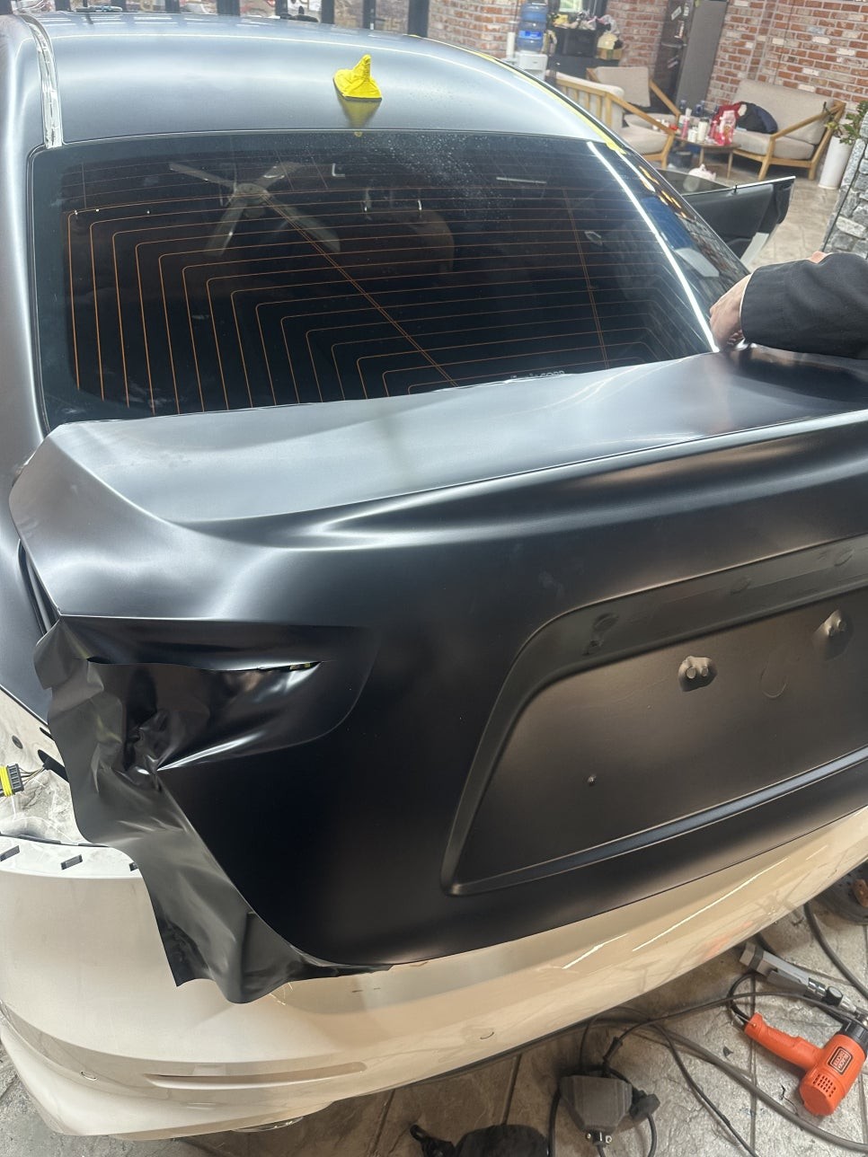 용인랩핑 고광택 전체랩핑 / 마세라티기블리 PPF 동탄랩핑샵에서 사틴블랙으로 기변 하기! / 경기 화성
