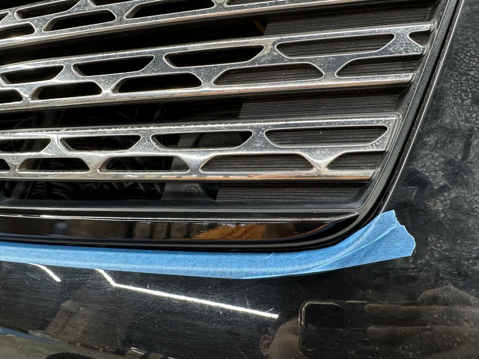 화성랩핑 더뉴 모하비 크롬죽이기와 실내 카본 우드죽이기 / 경기 화성