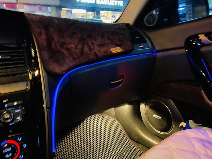 뉴sm7 엠비언트 교체작업 ☆송탄LED 평택LED 오산LED 차사랑☆ / 평택 서정동