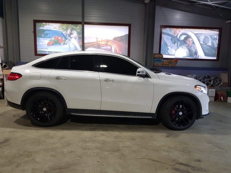 벤츠 GLE 21인치 AMG 순정휠 블랙 도장. / 안성, 평택, 오산