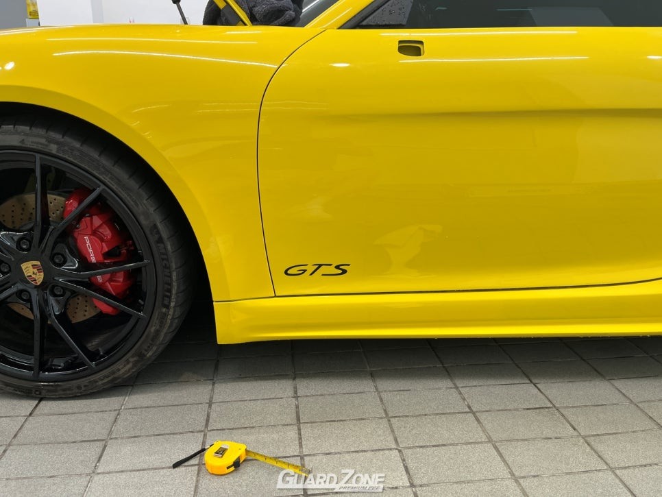 포르쉐 박스터 GTS 사고수리 후 보험처리 PPF 재시공, 프라임쉴드 위례 가드존