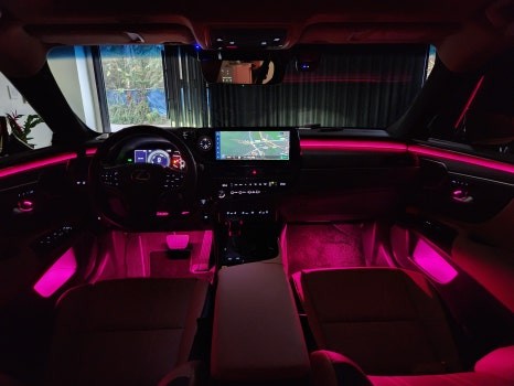 에이비클안산점 렉서스ES300h 몰딩교체 엠비언트 시공후기 / 경기 안산