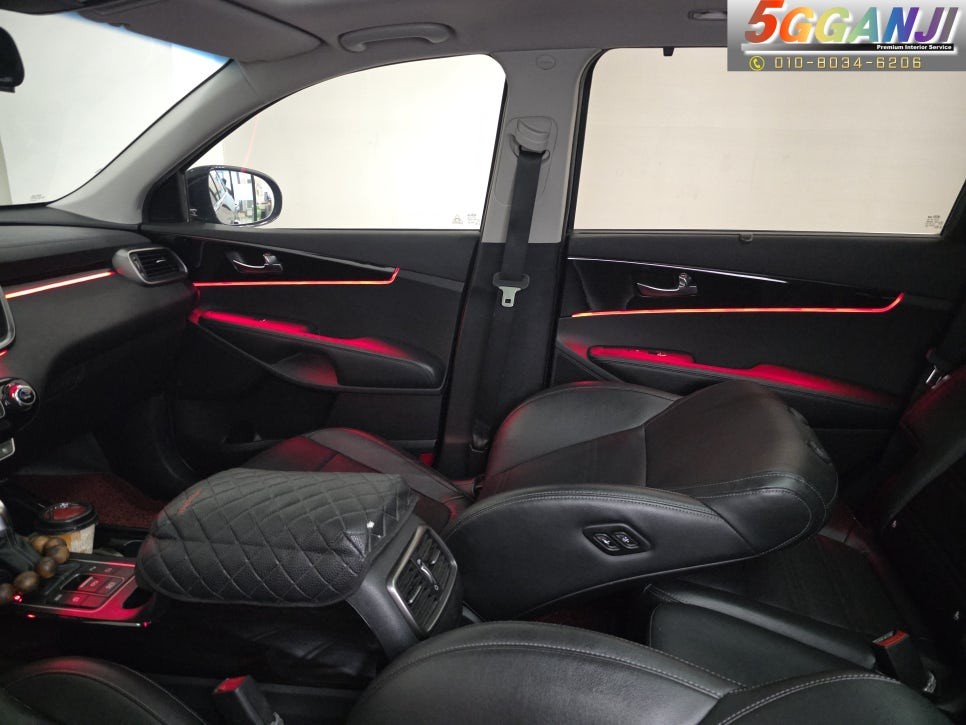 더뉴쏘렌토, 오간지에서 완성된 감성 엠비언트 | 에이비클안산점 시공후기 / 경기 안산