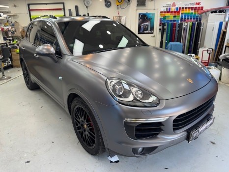 포르쉐 카이엔 전체 랩핑시공 3M 