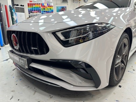 벤츠 CLS 300d 에이버리 글로스 그레이 전체시공