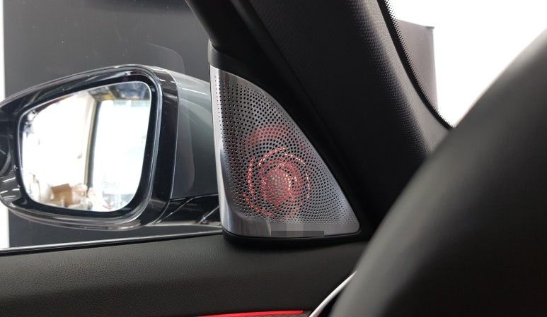BMW G30 530i LED 회오리스피커 + 미드스피커 + 미드레인지 LED커버 시공후기 대구 씨앤디인터내셔널 BMW튜닝 대구앞산 씨앤디 G바디 5시리즈 실내 튜닝 엠비언트 작업