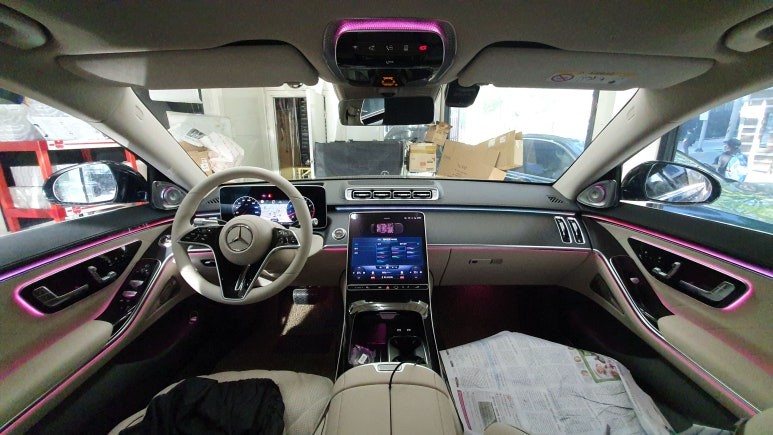 벤츠 S450 엠비언트 라이트, 비용 차이 나는 이유
