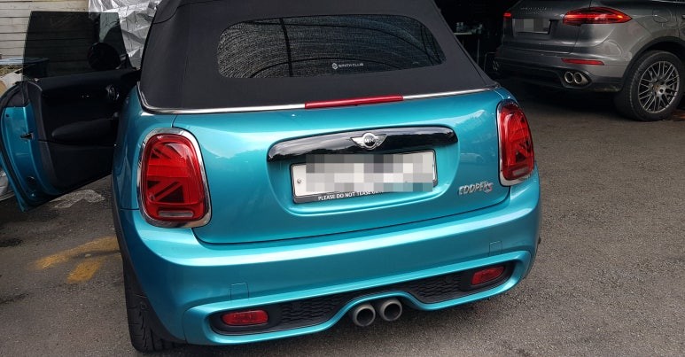 미니쿠퍼 S 3세대(17년식) 유니언잭 테일램프 리어라이트 데루등 장착 작업]MINI COOPER 대구미니장착점 대구미니정비 미니쿠퍼수리 미니쿠퍼튜닝 대구앞산씨앤디인터내셔널 씨앤디