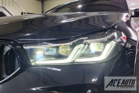 BMW 6GT 신형개조 전기형 6시리즈 GT 후기형 M스포츠 정품 중고 전면 바디킷 정품 LED 헤드라이트 교체