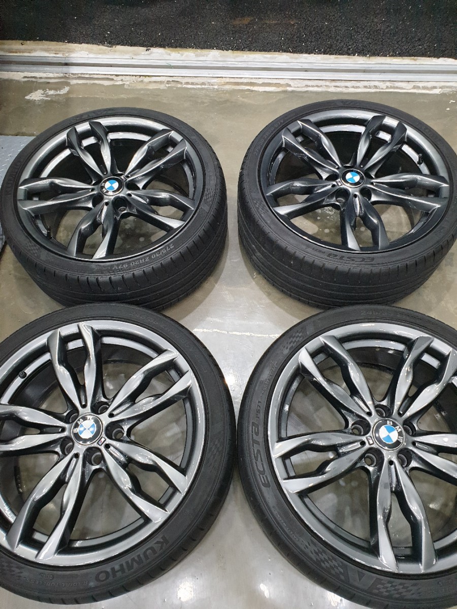 M550D 고스트크롬 도색 - 동탄 휠수리, 도색 전문점 휠테크 / 화성시 금곡동