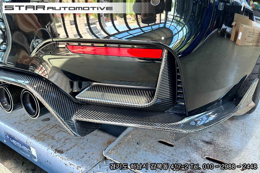 BMWF82 M4 브이텍 드라이 카본 어퍼스플리터 OE & 브이텍 드라이 카본 카나드윙 MP