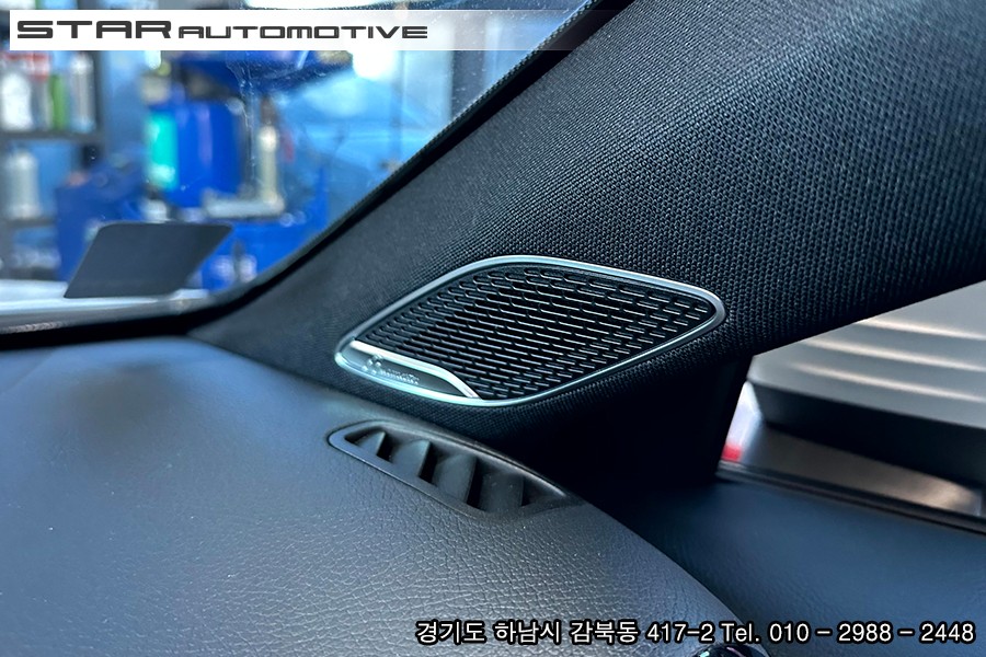 벤츠W177 A클래스 정품 부메스터 트위터 커버 및 A35AMG 디퓨져 장착
