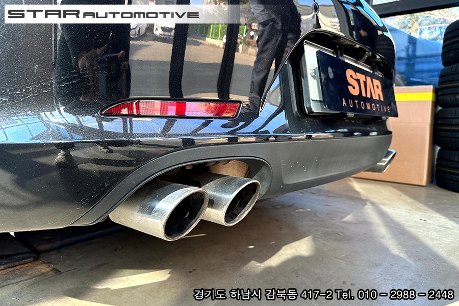 IPE 배기시스템을 장착한 포르쉐 991 MK1