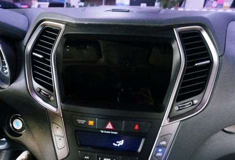 대구 경산 싼타페DM 애플카플레이 안드로이드 올인원으로 업그레이드하기.