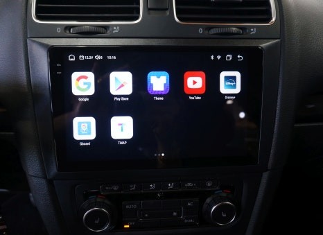 대구 경산 폭스바겐 골프6세대 안드로이드 올인원 교체기.