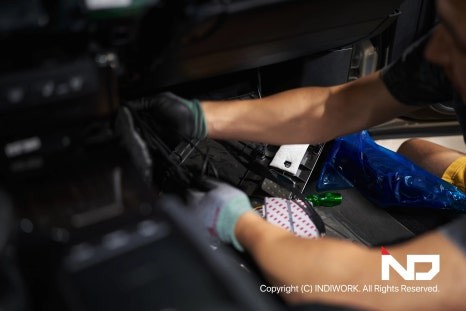 2018년 렉서스 ES300h  아틀란 대신 티맵 , CD 대신 유튜브 뮤직 By  카플레이&안드로이드 오토 빌드 / 서울 구로구 구로동