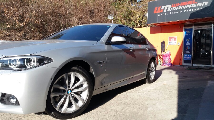 Bmw 520d 18인치 순정휠 복원
