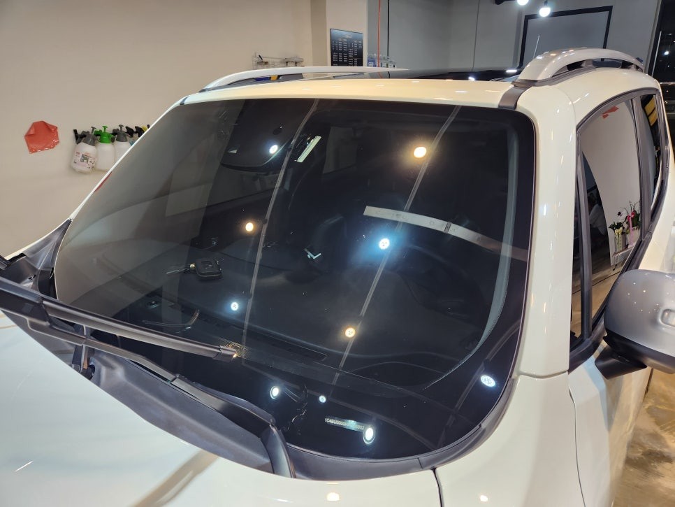 군포 Jeep 지프 레니게이드 유막제거 및 발수코팅 스팀세차 / 경기 군포