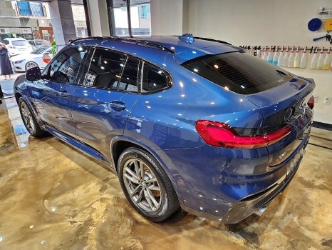 군포 BMW 신형 X4 스팀세차 카시트 케어