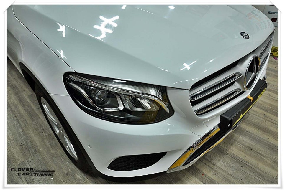 벤츠 GLC220D 에이버리슈프림 유광화이트 전체랩핑 [안산랩핑]작업 입니다. / 경기 화성 남양