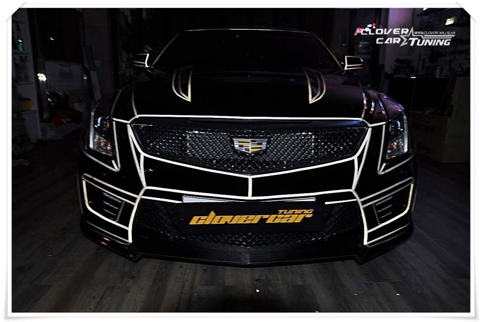 #캐딜락ATS - v  #트론데칼 시공 작업 [안산랩핑]입니다. / 경기 화성 남양