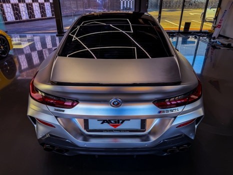 화성 남양 BMW M850i 무광실버크롬 전체랩핑｜크롬랩핑 끝판왕 디테일 시공｜아지트클로버wrap / 경기 화성 남양