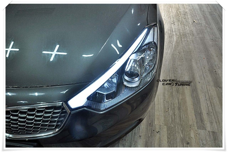 k3 1533L2파워LED 면발광아이라인 DRL주간주행등 작업 입니다. / 경기 화성 남양